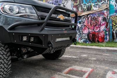 Bodyguard - Bodyguard A2LFGC165X A2L Non-Winch Low Profile Sport Front Bumper Chevy Colorado 2016-2018 Not ZR2 - Image 1