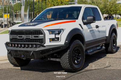 Addictive Desert Designs - ADD F117432860103 Honeybadger Front Bumper Ford Raptor 2017-2018 - Image 6