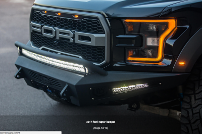 Addictive Desert Designs - ADD F117432860103 Honeybadger Front Bumper Ford Raptor 2017-2018 - Image 11