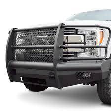 Road Armor - Road Armor 617VF6B Vaquero Front Bumper with Grille Guard Ford F250/F350 2017-2018 - Image 1