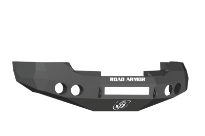 Road Armor - Road Armor 37700B-NW Front Stealth Non-Winch Bumper with Round Light Holes Chevy Silverado 1500 2007-2013 - Image 1