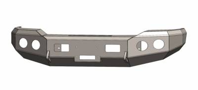 ENGO - ENGO 68-C03-07 Front Bumper Chevy Silverado 2500HD/3500 2003-2006 - Image 1