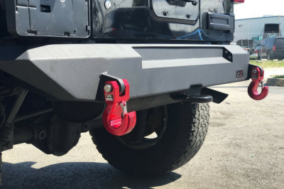 VPR 4x4 - VPR-138 Rear Bumper with 38" Light Bar Cutout Jeep Wrangler JK 2007-2018 - Image 2