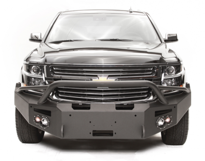 Fab Fours - Fab Fours CS15-F3552-1 Winch Front Bumper Chevy 1500 Suburban 2015-2017 - Image 2