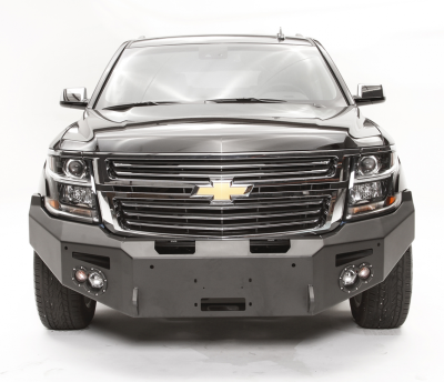 Fab Fours - Fab Fours CS15-F3551-1 Winch Front Bumper with Pre-Runner Chevy 1500 Tahoe and Suburban 2015-2017 - Image 2