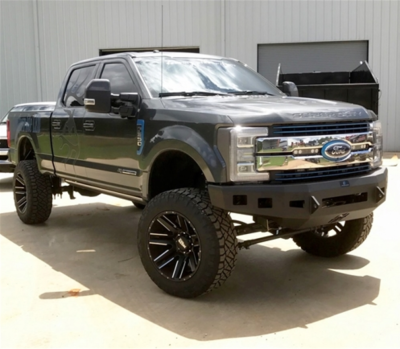 Hammerhead Bumpers - Hammerhead 600-56-0670 Low Profile LED Front Bumper with Square Light Holes Ford F250/F350 2017-2018 - Image 1