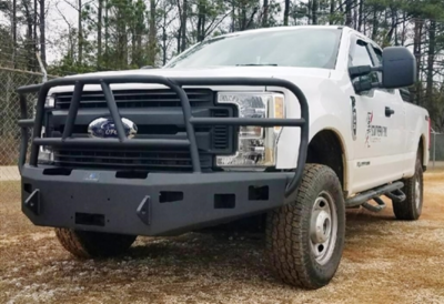 Hammerhead Bumpers - Hammerhead 600-56-0588 Winch Front Bumper with Full Grille Guard Ford F250/F350 2017-2018 - Image 2