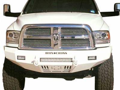 Iron Cross - Iron Cross 40-625-10-MB Matte Black Low Profile Front Bumper Dodge RAM 2500/3500 2010-2018 - Image 2