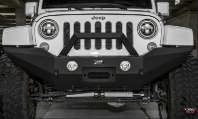 VPR 4x4 - VPR-134 Winch Front Bumper Jeep Wrangler JK 2007-2018 - Image 2