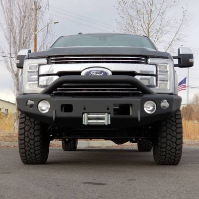 Trail Ready - Trail Ready 12385P Winch Front Bumper with Pre-Runner Guard Ford F250/F350 2017-2018 with Adaptive Cruise Control - Image 1