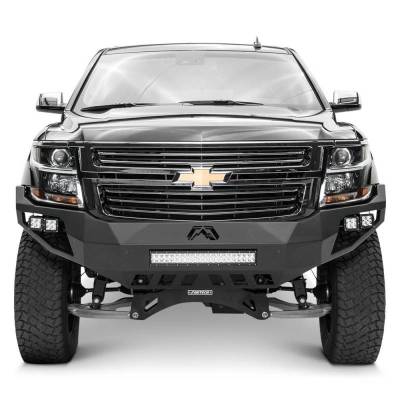 Fab Fours - Fab Fours CS15-D3551-1 Vengeance Front Sensor Bumper with No Guard Chevy Suburban 2015-2017 - Image 1