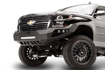 Fab Fours - Fab Fours CS15-D3551-1 Vengeance Front Sensor Bumper with No Guard Chevy Suburban 2015-2017 - Image 2