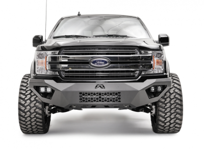 Fab Fours - Fab Fours FF18-D4551-1 Vengeance Front Bumper with No Guard Ford F150 2018-2019 - Image 1