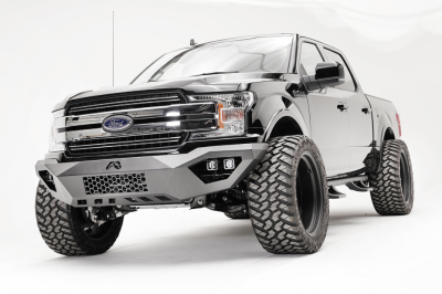 Fab Fours - Fab Fours FF18-D4551-1 Vengeance Front Bumper with No Guard Ford F150 2018-2019 - Image 3