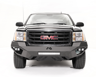 Fab Fours - Fab Fours GS07-D2151-1 Vengeance Front Bumper with No Guard GMC 1500 2007-2013 - Image 2