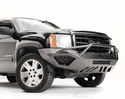 Fab Fours - Fab Fours GS07-D2152-1 Vengeance Front Bumper with Pre-Runner Guard GMC 1500 2007-2013 - Image 2