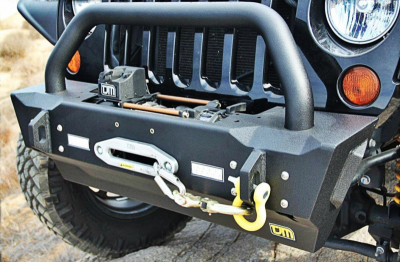 TJM - TJM 074SB17R36ZCDS T17 Rock Crawler Front Bumper Jeep Wranger JK 2007-2018 - Image 1