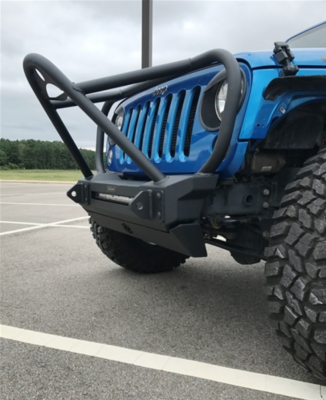 Hammerhead Bumpers - Hammerhead 600-56-0685 Minimalist Front Bumper with Full Guard And 20" Single Row Slot Jeep Wrangler JK 2007-2018 - Image 2