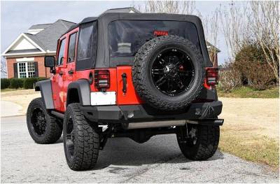 Hammerhead Bumpers - Hammerhead 600-56-0628 Full Width X-Flush Mount Rear Bumper Jeep Wrangler JK 2007-2018 - Image 1