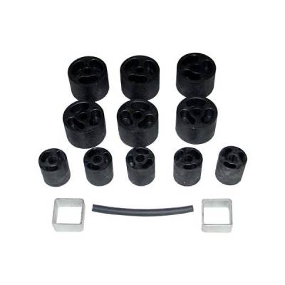 Performance Accessories - Performance Accessories PA932A 2" Body Lift Kit Jeep Wrangler 1986-1995 - Image 1