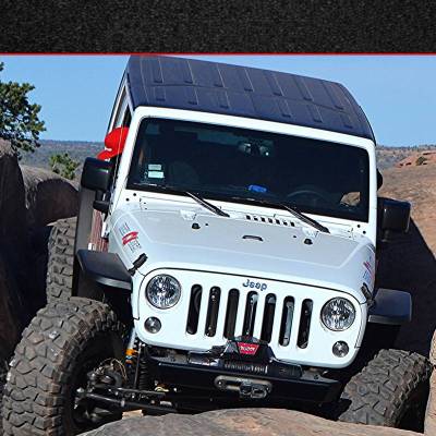 MCE Fenders - MCE Fenders FFJKG2 Hi-Clearance Flat Flares Factory Width 2 Front and 2 Rear Jeep Wrangler JK 2007-2018 - Image 4