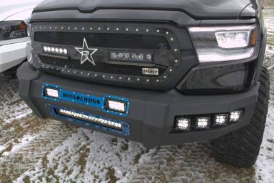 Iron Cross - Iron Cross 60-615-19 Matte Black Hardline Front Bumper Dodge RAM 1500 2019-2020 - Image 3