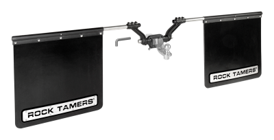 Rock Tamers - Rock Tamers 00110 Adjustable Mud Flap System for 2.5" Receiver - Image 3