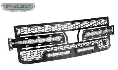 T-Rex Grilles - T-Rex Grilles 7311261-BR Stealth Laser Torch Series Grille - Image 1