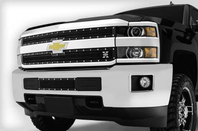 T-Rex Grilles - T-Rex Grilles 6711221 X-Metal Series Studded Mesh Grille Overlay - Image 1