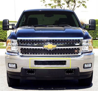 T-Rex Grilles 52114 Upper Class Series Mesh Bumper Grille Overlay