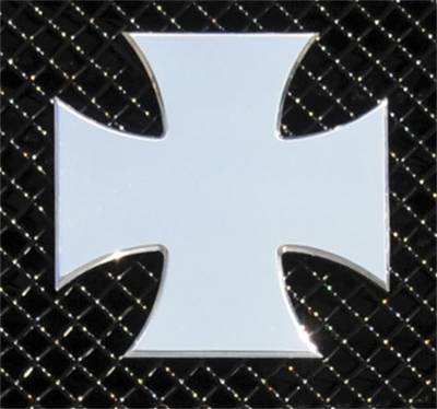 Emblem - Grille Emblem - T-Rex Grilles - T-Rex Grilles 6700050 X-Metal Series Rebel Iron Cross Grille Badge