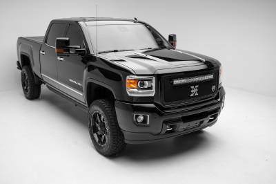 T-Rex Grilles - T-Rex Grilles 6711201-BR Stealth X-Metal Series Mesh Grille Assembly - Image 2