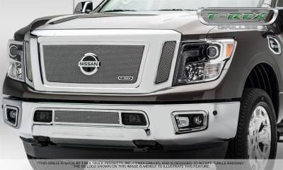 T-Rex Grilles - T-Rex Grilles 55785 Upper Class Series Mesh Bumper Grille Overlay - Image 2