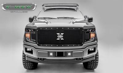 T-Rex Grilles 6715711 X-Metal Series Studded Mesh Grille
