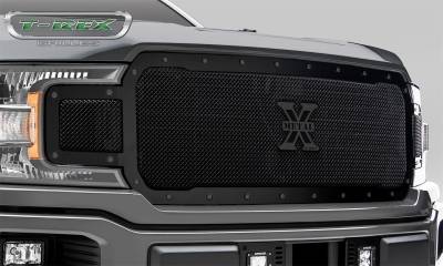 T-Rex Grilles - T-Rex Grilles 6715711-BR Stealth X-Metal Series Mesh Grille Assembly - Image 6