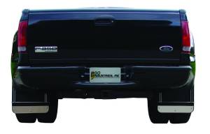 Stainless-Steel Applications - GO Industries - Ford Truck Stainless Steel Mud Flaps