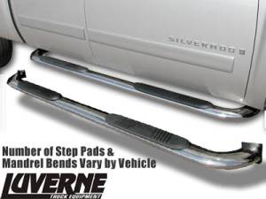 Luverne Running Boards and Nerf Bars - Nerf Bars - Wheel to Wheel