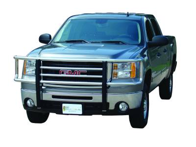 Go Industries 77745 Chrome Big Tex Grille Guard GMC Sierra 1500 (Will not fit Denali Style Grille) (2007-2010)