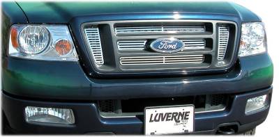 MDF Exterior Accessories - Billet Grilles | Grille Inserts - Luverne - Luverne 239921 Horizontal Stainless Steel Grill Insert 1999-2004 Ford F150 with Honeycomb Grille Heritage Body Style