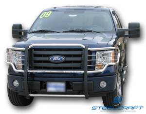 Grille Guards - Black - Ford