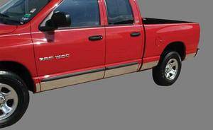 GO Industries - Go Industries 7796 Stainless Steel Rocker Panel Molding for (2007 - 2011) GMC Sierra 1500 Crew Cab Short Bed 69.3" Bed - Image 2