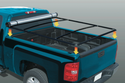 Rugged Cover - Rugged Cover SN-C5507TS Vinyl Snap Tonneau Cover Chevy/GMC 5.5' with utility track Brand New Body Style 2007-2013 - Image 3