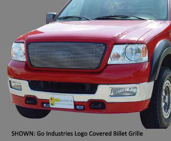 GO Industries - Go Industries 85026 Polished Aluminum Bolt Over Billet Grille Chevrolet Avalanche with factory cladding (2002-2006) - Image 3