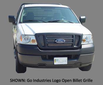 GO Industries - Go Industries 85044 Polished Aluminum Bolt Over Billet Grille Dodge Durgano (2004-2006) - Image 2
