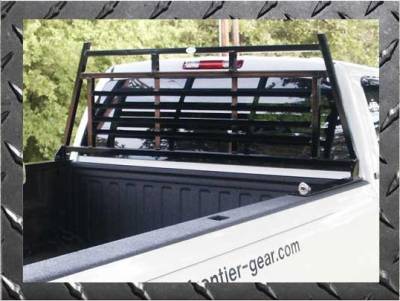 Frontier Gear 110-00-0002 Light Duty Headache Rack Chevy/GMC 1500/2500/3500HD Full Louvered (1988-2006)