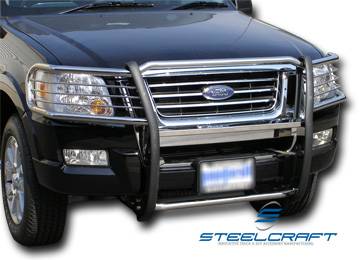 Steelcraft - Steelcraft 51147 Stainless Steel Grille Guard Ford Explorer 4 Door (2005-2005) - Image 2