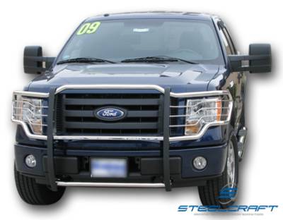Steelcraft - Steelcraft 51297 Stainless Steel Grille Guard Ford F150 (2004-2008) - Image 6
