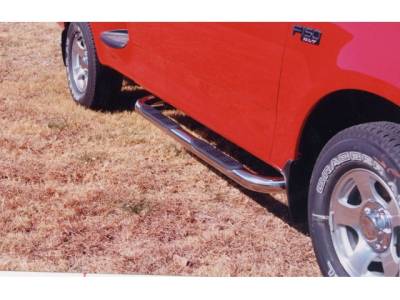GO Industries - Go Industries 8751B Black Cab Length Nerf Bars Chevy Suburban (1992-1999) - Image 3