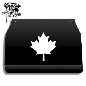 Snow Flaps - Arctic Cat ZR/ZL/ZRT Chassis - "Maple Leaf" Logo