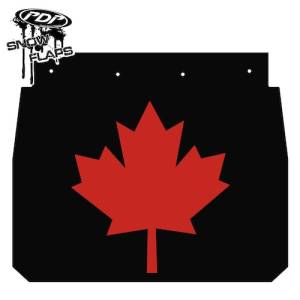 Snow Flaps - Ski Doo ZX/S-2000 1992-2003 - "Maple Leaf" Logo